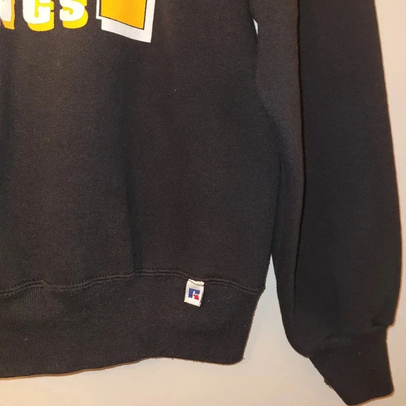 Vintage Russell Athletic MARSHALL VIKINGS Men's Lg Crewneck Sweater made in USA - Picture 3 of 6